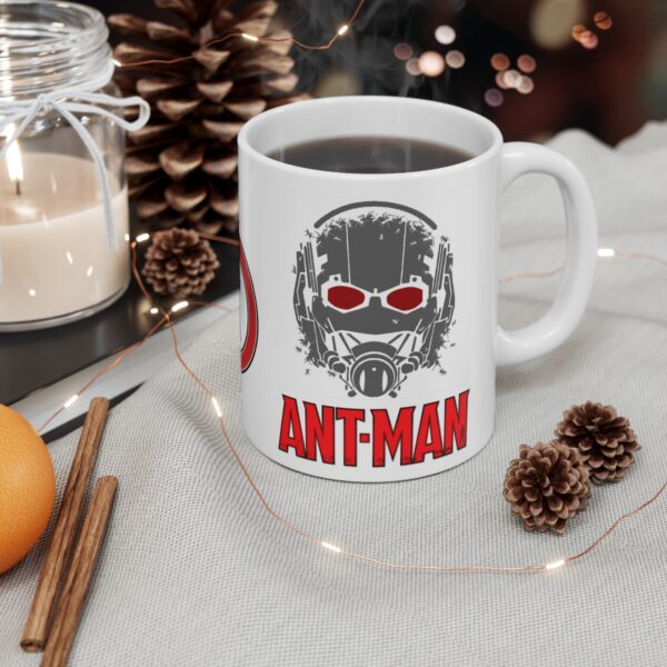 Ant Man Marvel Avengers Super Hero – White Ceramic Mug Cup 11 oz Gift - Image 4