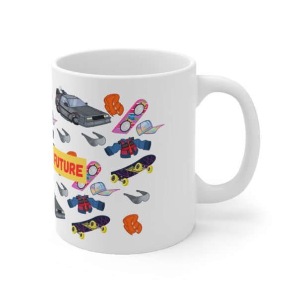 Back to the Future Mug – White Ceramic Mug Cup 11 oz Gift - Image 3