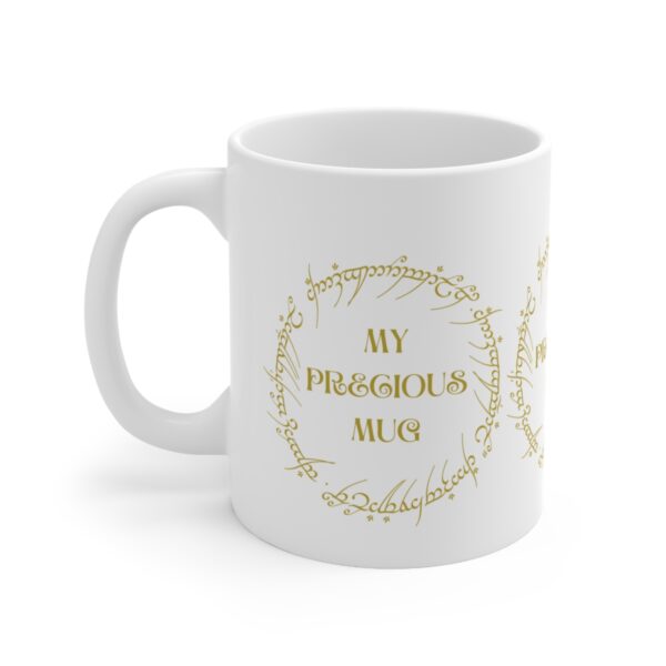 Lord of the Ring - My Precious Mug – White Ceramic Mug Cup 11 oz Gift - Image 2