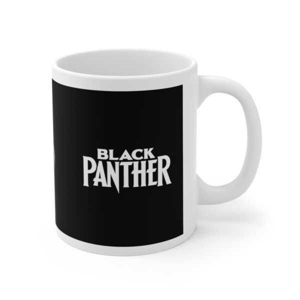 Black Panther Marvel Avengers Super Hero – White Ceramic Mug Cup 11 oz Gift