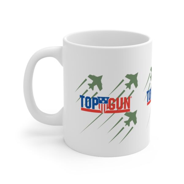 Top Gun Maverick Mug – White Ceramic Mug Cup 11 oz Gift - Image 2