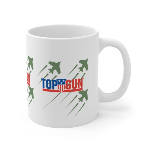 Top Gun Maverick Mug – White Ceramic Mug Cup 11 oz Gift - Image 3