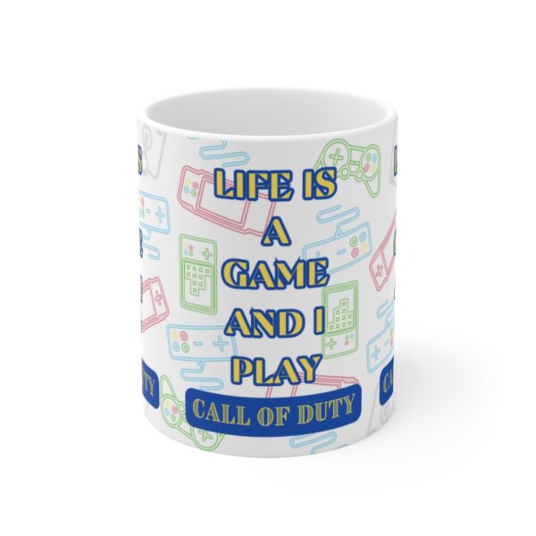 Call of Duty Mug – White Ceramic Mug Cup 11 oz Gift - Image 2