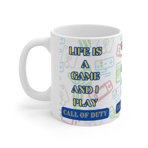 Call of Duty Mug – White Ceramic Mug Cup 11 oz Gift - Image 3