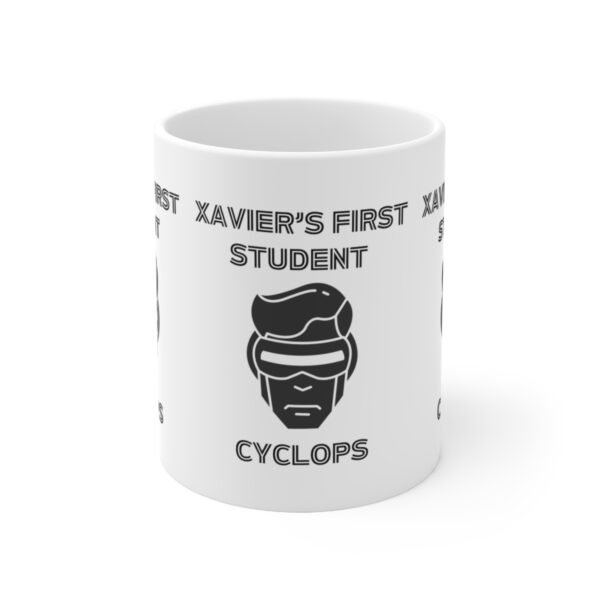 Cyclops X Men Marvel Avengers Super Hero – White Ceramic Mug Cup 11 oz Gift - Image 2