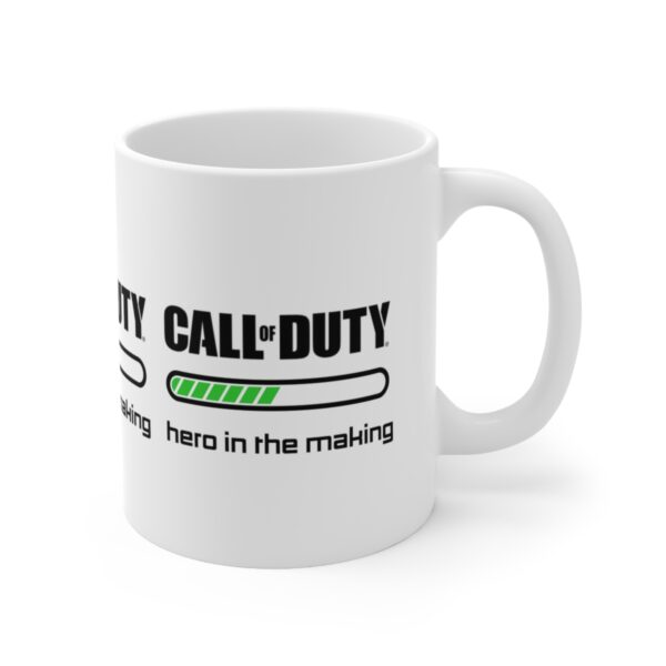 Call of Duty Mobile Game Mug - Hero in the Making – White Ceramic Mug Cup 11 oz Gift