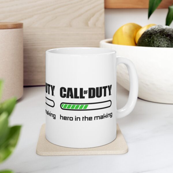 Call of Duty Mobile Game Mug - Hero in the Making – White Ceramic Mug Cup 11 oz Gift - Image 7