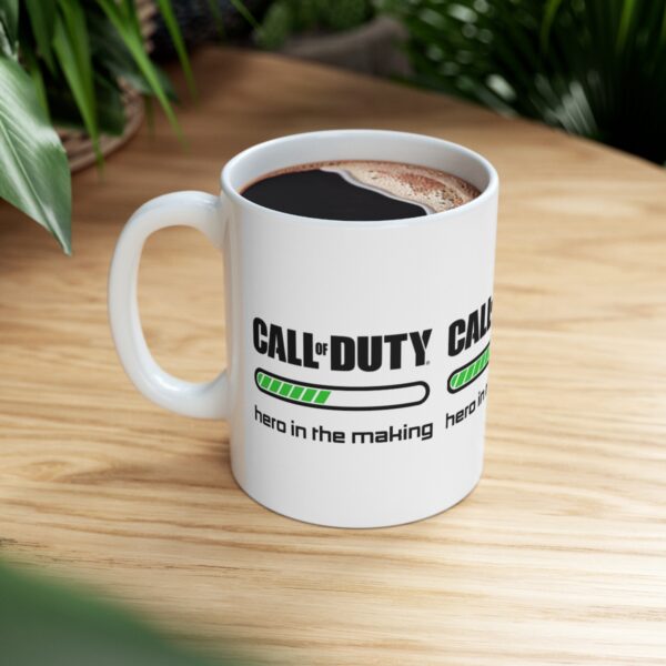 Call of Duty Mobile Game Mug - Hero in the Making – White Ceramic Mug Cup 11 oz Gift - Image 8