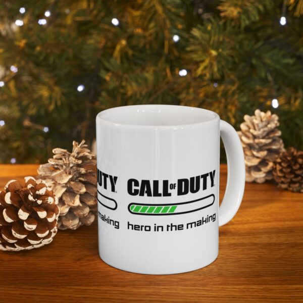 Call of Duty Mobile Game Mug - Hero in the Making – White Ceramic Mug Cup 11 oz Gift - Image 9