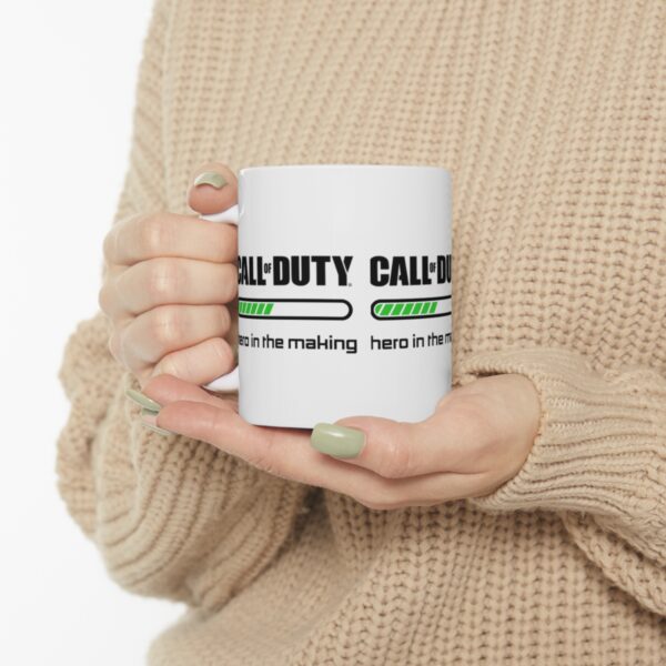 Call of Duty Mobile Game Mug - Hero in the Making – White Ceramic Mug Cup 11 oz Gift - Image 10