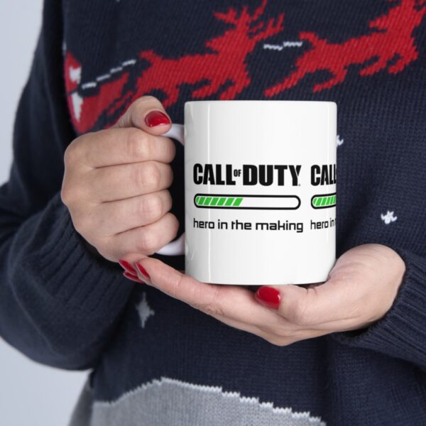 Call of Duty Mobile Game Mug - Hero in the Making – White Ceramic Mug Cup 11 oz Gift - Image 11