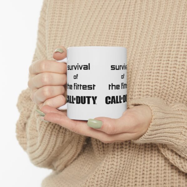 Call of Duty Mobile Game Mug - Survival of the Fittest – White Ceramic Mug Cup 11 oz Gift - Image 10