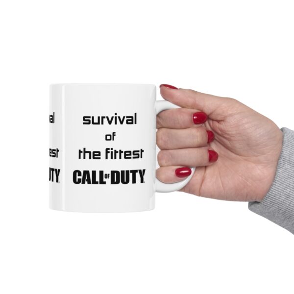 Call of Duty Mobile Game Mug - Survival of the Fittest – White Ceramic Mug Cup 11 oz Gift - Image 12