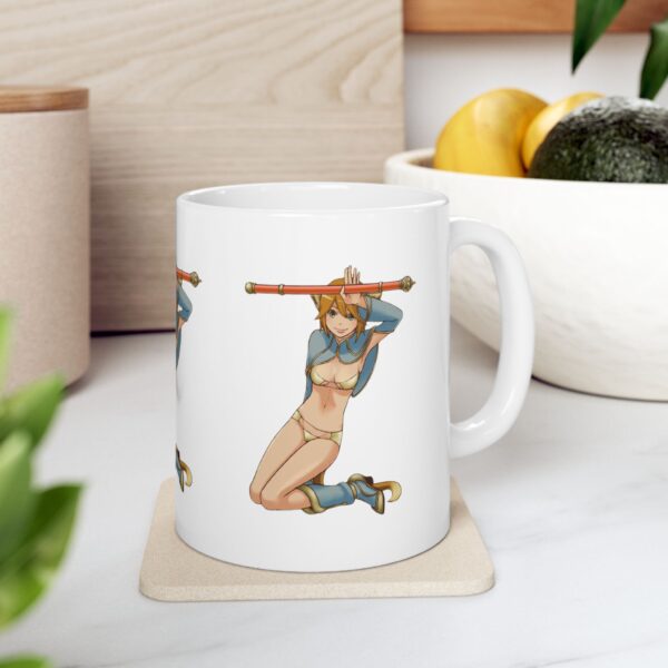 Name Alphabet Z Hentai Coffee Mug Cup – White Ceramic Mug Cup 11 oz Gift for Comic Fans - Image 8