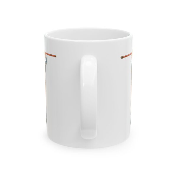 Name Alphabet T Hentai Coffee Mug Cup – White Ceramic Mug Cup 11 oz Gift for Comic Fans - Image 3