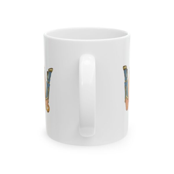 Name Alphabet W Hentai Coffee Mug Cup – White Ceramic Mug Cup 11 oz Gift for Comic Fans - Image 3