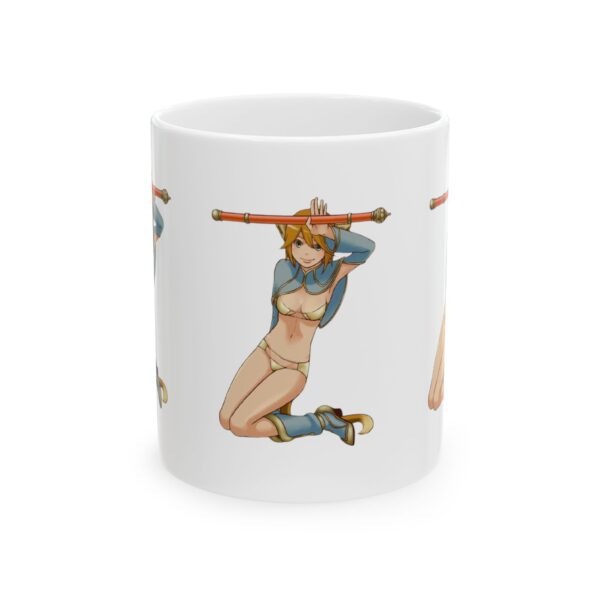 Name Alphabet Z Hentai Coffee Mug Cup – White Ceramic Mug Cup 11 oz Gift for Comic Fans - Image 2