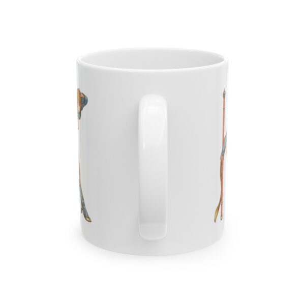 Name Alphabet K Hentai Coffee Mug Cup – White Ceramic Mug Cup 11 oz Gift for Comic Fans - Image 3