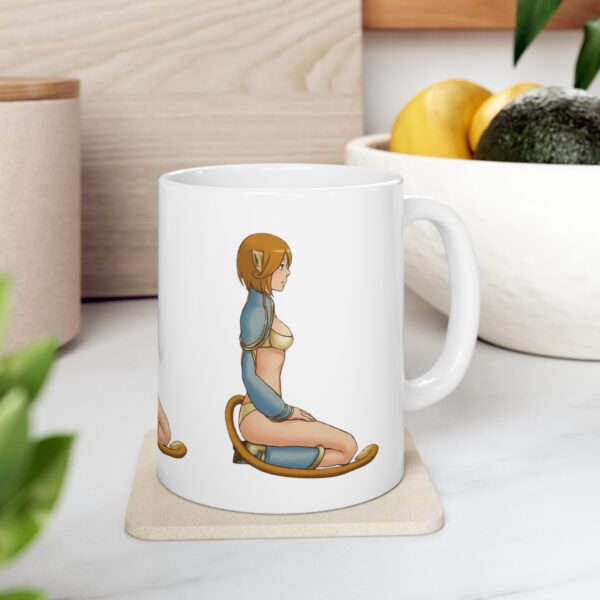 Name Alphabet L Hentai Coffee Mug Cup – White Ceramic Mug Cup 11 oz Gift for Comic Fans - Image 8