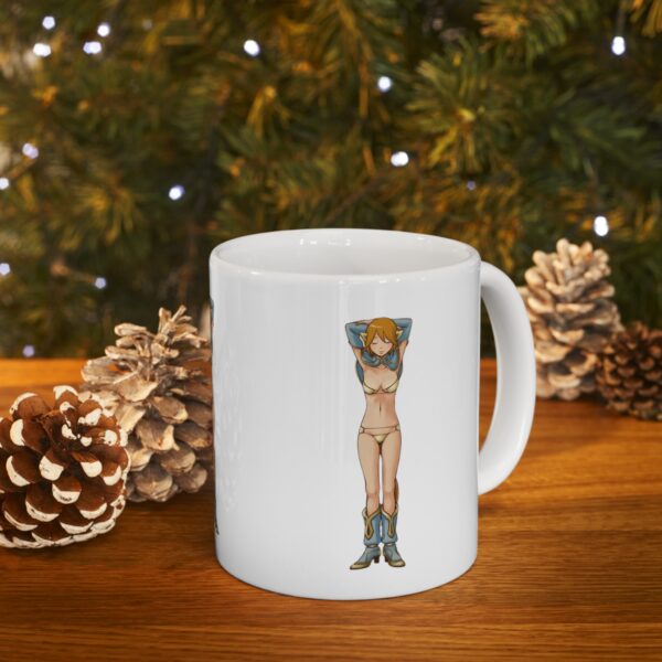 Name Alphabet I Hentai Coffee Mug Cup – White Ceramic Mug Cup 11 oz Gift for Comic Fans - Image 10